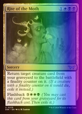 MTG Rite of the Moth (229/469) Duskmourn House of Horror NM FOIL