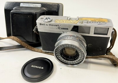 Appareil Photo Argentique Vintage Bell & Howell Canonet 19 - Pour Pièces Ou Réparation - Ne Fonctionne Pas