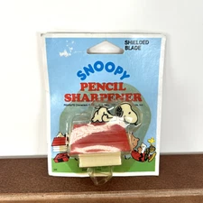 Empire Berol Snoopy Pencil Sharpener Peanuts, Shielded Blade