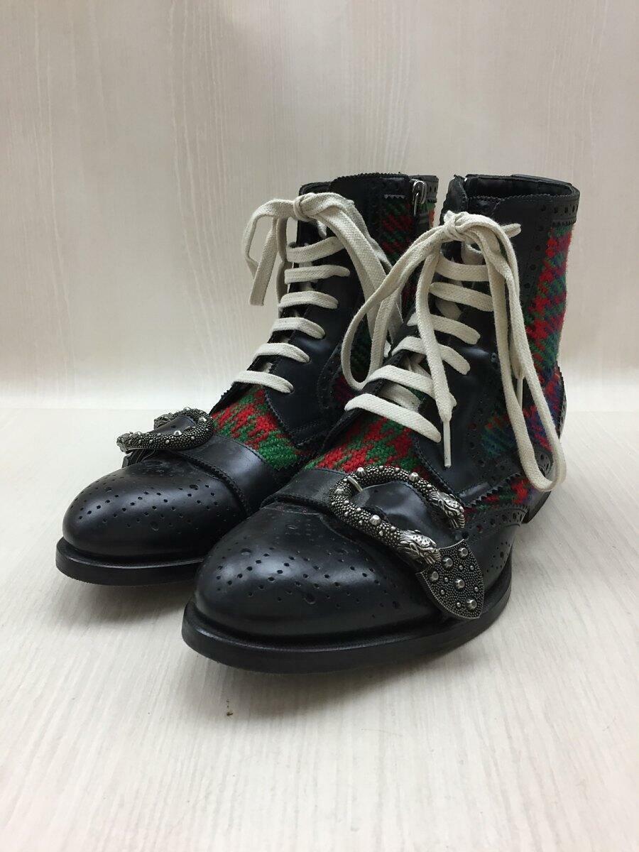 Gucci Queercore Brogue Boot 483956Uk8 multicolor Size UK8 Fashion boots
