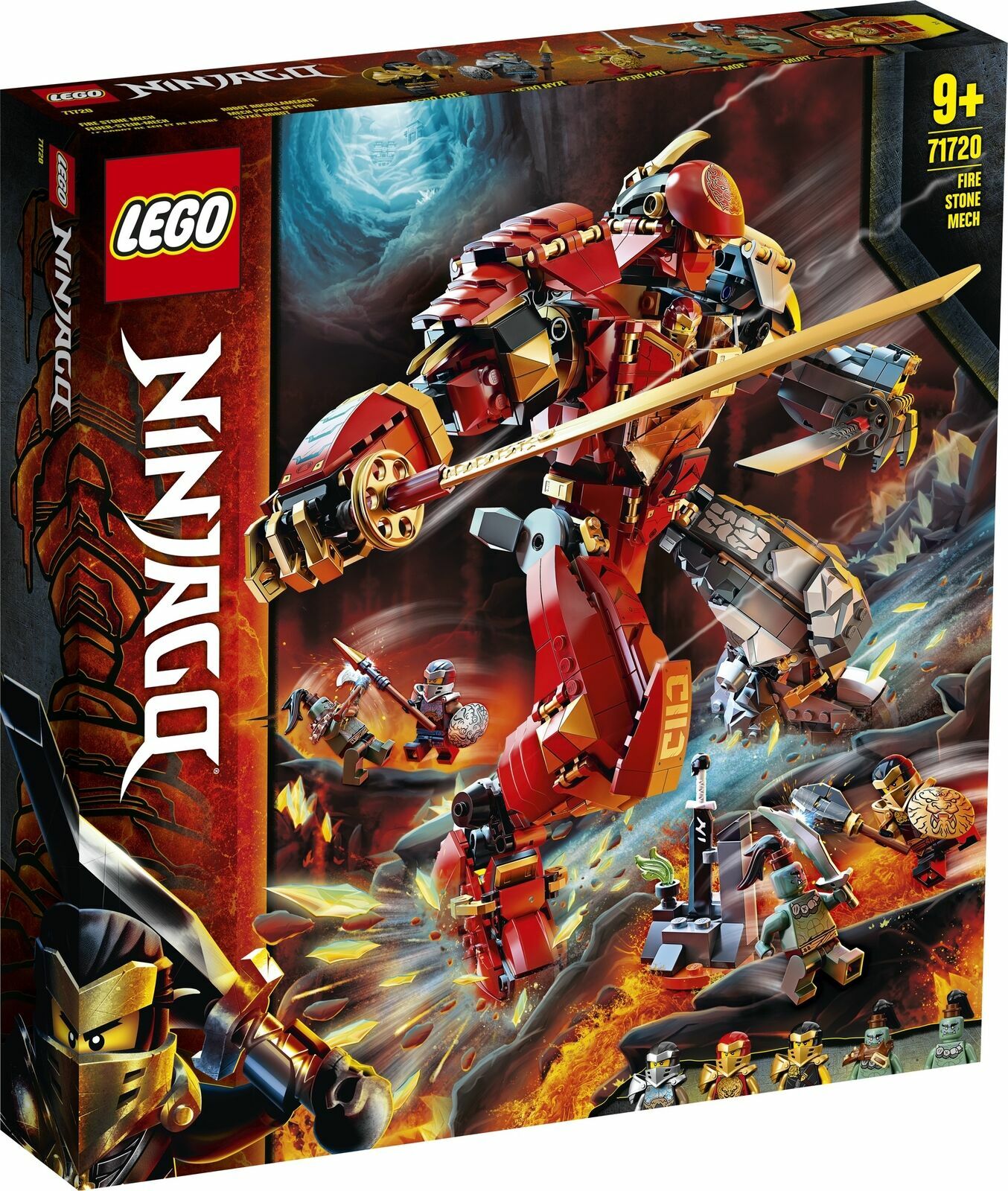 LEGO NINJAGO: FIRE STONE MECH (71720) - NEW & SEALED - GREAT CONDITION - Bild 9