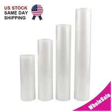 4CustomPrint 5Roll 4Mil Vacuum Sealer Bags Food Saver Embossed Food Storage Bags