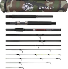 X MAX C-P Carp, Predator Fishing Rod. Unique, Super Compact, Multi-Function Rod