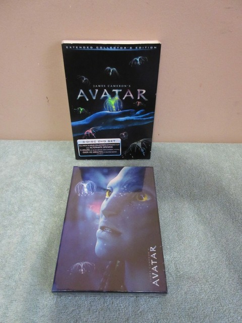 Avatar (Blu-ray Disc, 2010, 3-Disc Set, Extended Collectors Edition