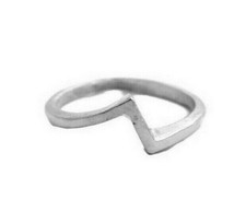 Geometric Band Women.925 Sterling Silver 