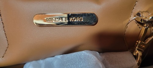 Michael Kors Brown/acorn Monogram Handbag, NWT - Picture 7 of 8
