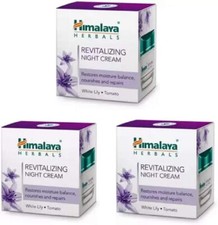 3 pack X Himalaya Revitalizing Night Cream 50ml FREE SHIP