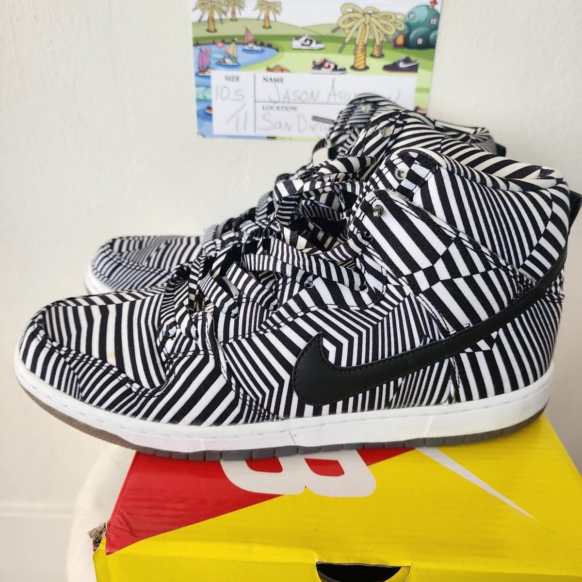 Nike Dunk Premium High SB Concept Car Nike sb concept car : r/DunksNotDead main image 4
