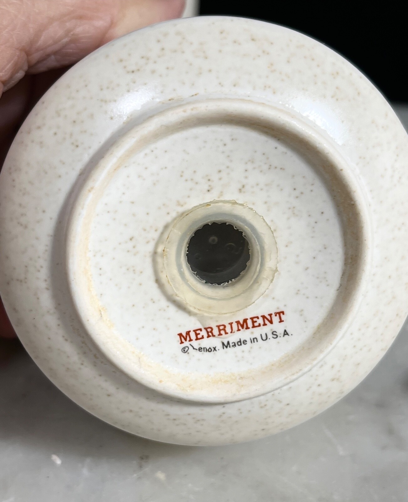 Lenox TemperWare Merriment Salt Shaker and Pepper Mill Grinder Floral