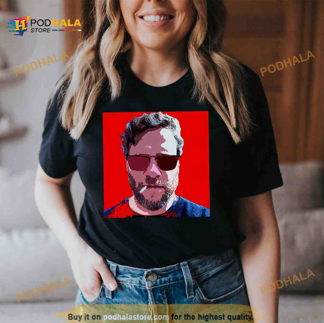 Camisa Seth Rogen Superbad