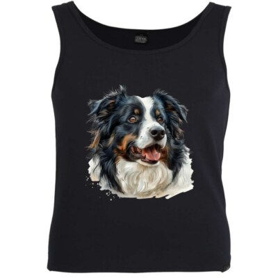 Tank Top Border Collie Welpe Hunderasse Colliefutter Border Colie Erzieh 402615s