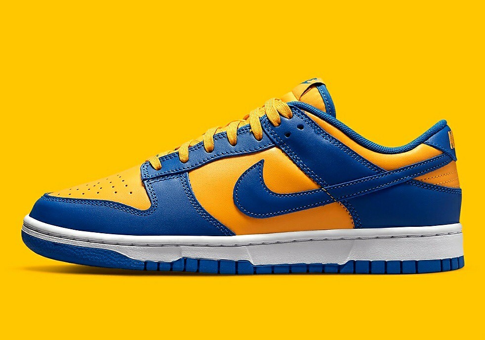 Nike Dunk Low Retro UCLA Blue Jay University Gold Yellow