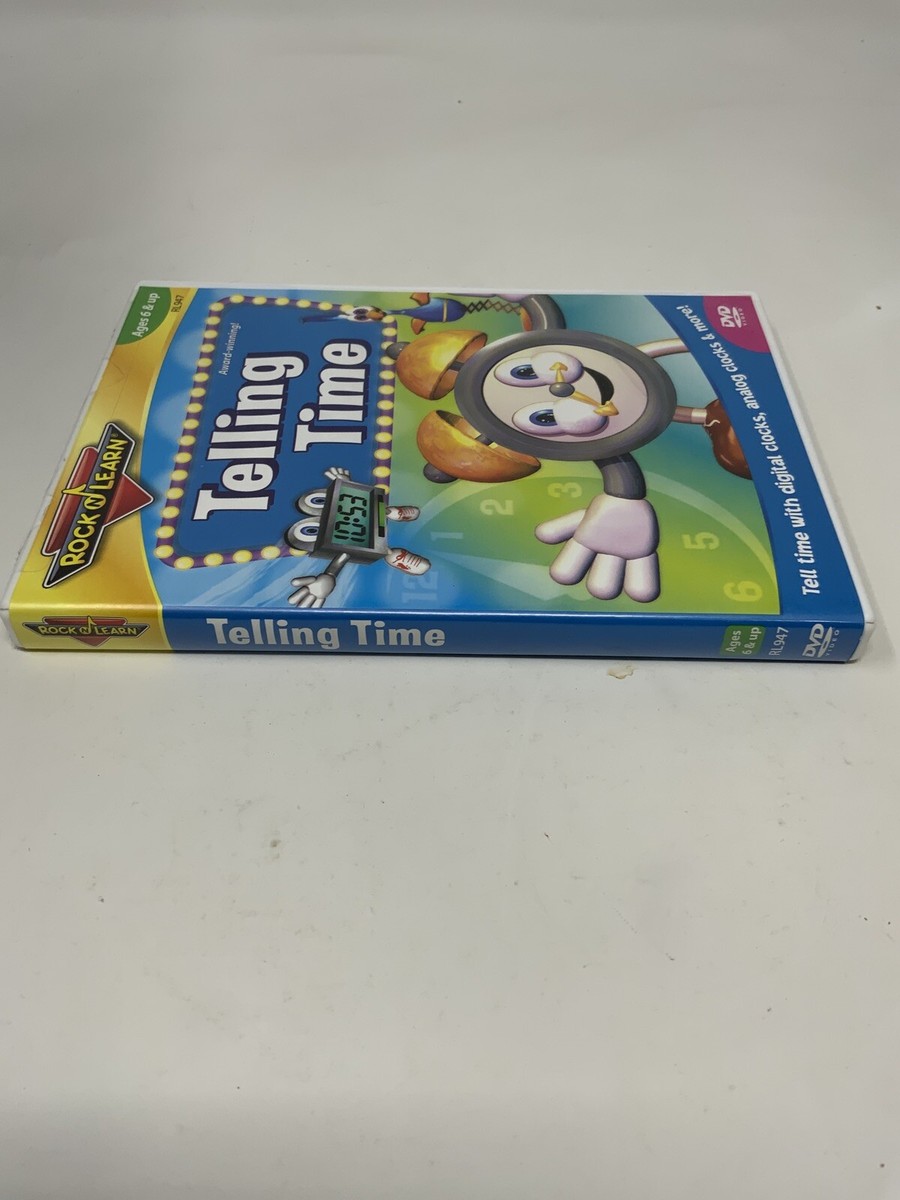 Rock N Learn: Telling Time DVD (2012) Ages 6+ 725696894725| eBay