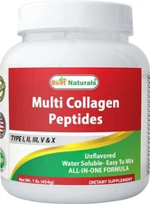 Best Naturals Multi Collagen Peptide Powder 1 Pound