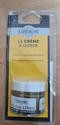 Goldwachs von Liberon - 30 ml Compiegne (Bleichgold) unechte Vergoldung Bronze