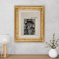 Andy Warhol, Original  Hand-signed Print + COA & Appraisal of $3,500.