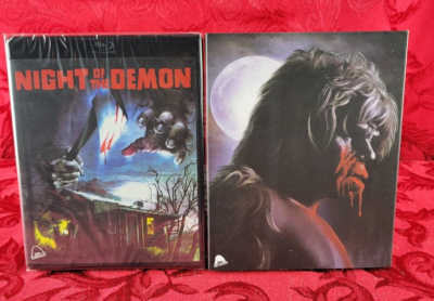 NIGHT OF THE DEMON (2021) SEVERIN, Limited Slipcover, Statue +