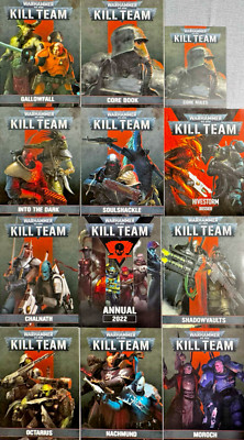Warhammer 40K Kill Team Books   Rules Manual Campaign Missions Dossier Codex