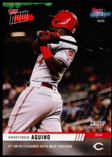 2019 Topps Now 675 Aristides Aquino