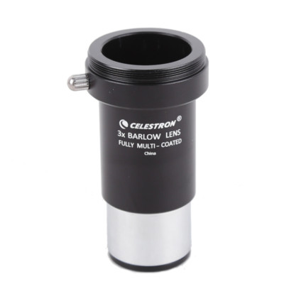 Celestron 3x Barlow Lens w/ M42 thread for Astro Telescope Eyepieces Lens