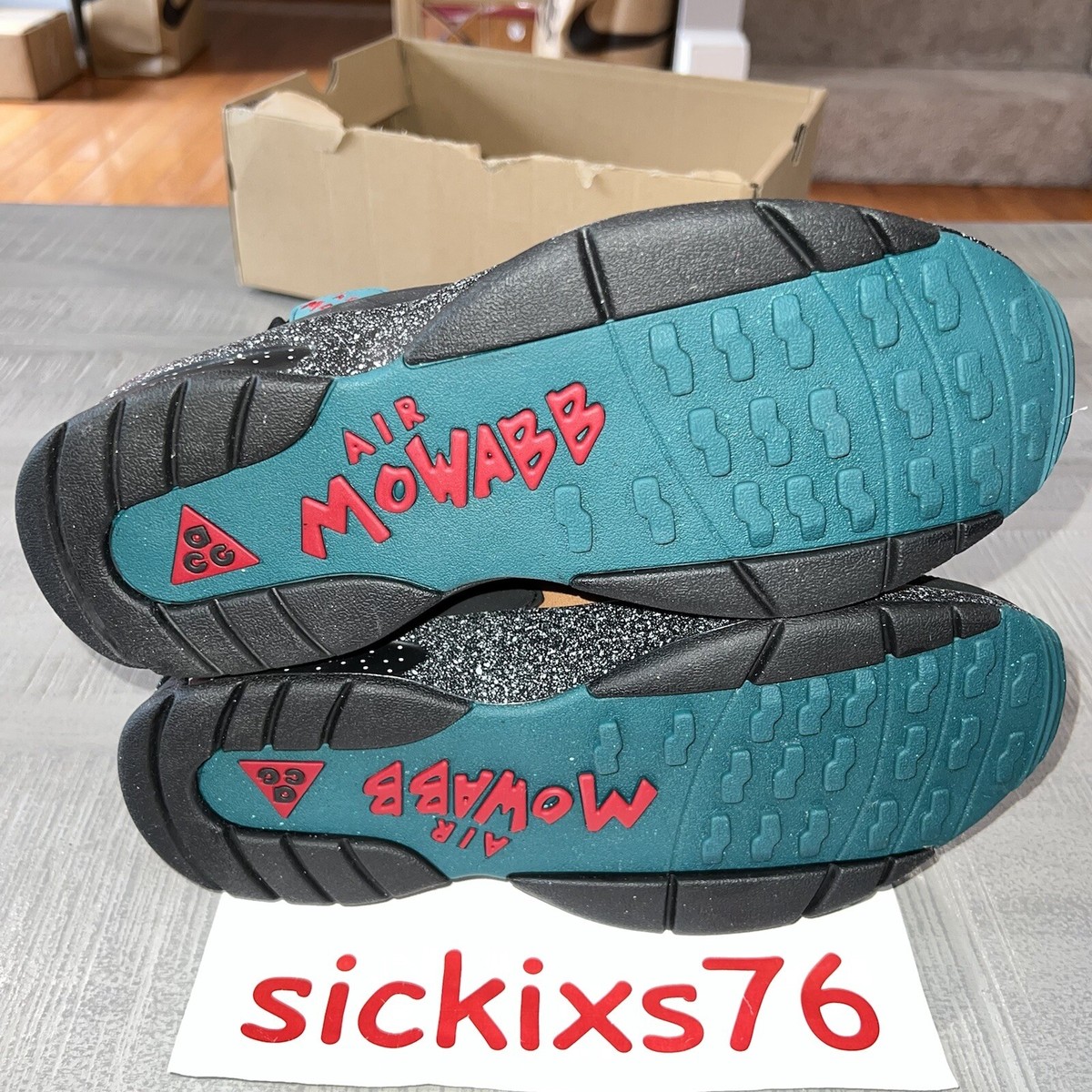 エアウィーブ W Nike Air Mowabb NXN x Olivia Kim 'No Cover' 10.5-14/MNS 9-12.5