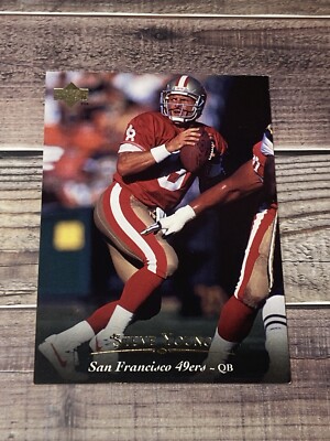 San Francisco 49ers 1995 Upper Deck #100 Steve Young Football Card