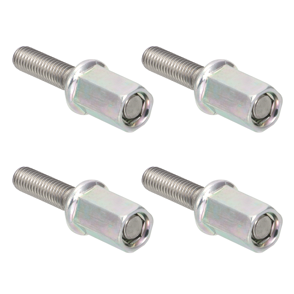 For Yamaha Raptor 660R YFM660R 0105 4pc Exhaust Stud Bolt & Nuts 90116