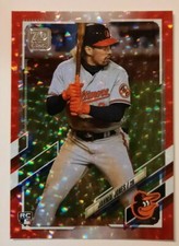 2021 Topps Series 2 JAHMAI JONES RC Red Ice Foil Parallel #507 065/199 Orioles