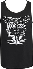 Men's Tank Top Val Denham Trans Art Industrial Demons Demonic Satanic