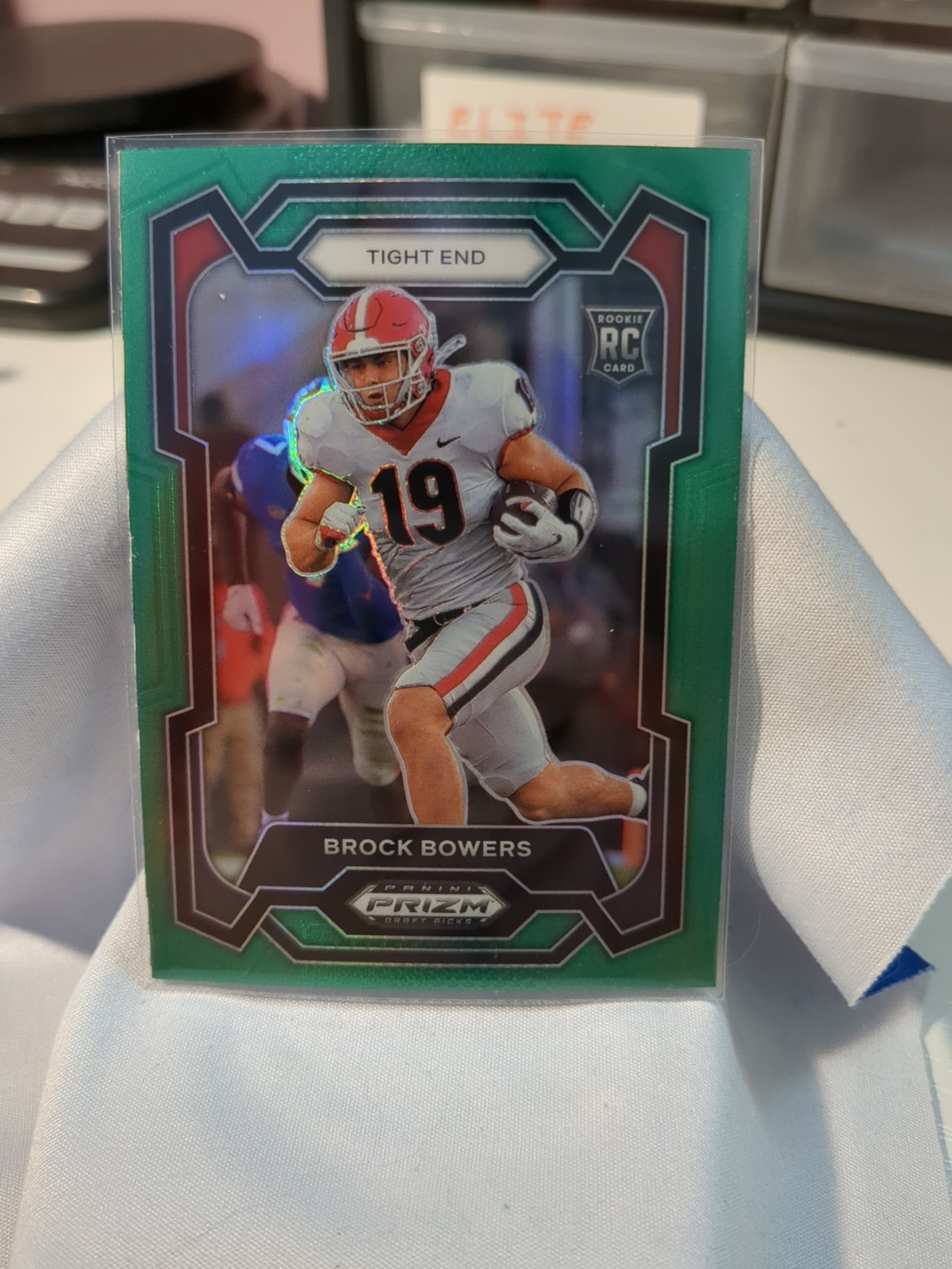 2024 Panini Prizm Draft Picks - Green Prizm #107 💥Brock Bowers💥 (RC)