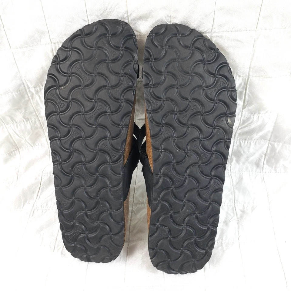 Zapato Sandalia Betula Birkenstock Vinja Sin Cordones Cuero Negro Mujer Talla 9 ESTRECHO Foto 4 de 4