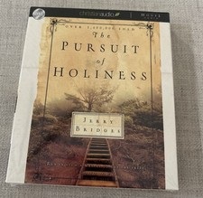 The Pursuit Of Holiness Jerry Bridges Christian Audio CD New Sealed