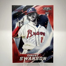 2017 Topps Fire #162 Dansby Swanson (RC)