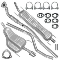 Auspuffanlage SchalldäMpferset Auspuff FüR Opel Astra H III 3 1.8 Kombi Caravan