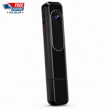 Mini Body Camera 1080P HD Video Audio Recorder Portable Pocket Cam No WiFi