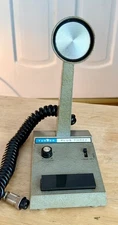 Vintage Turner Plus Three +3 Amplified Ceramic CB Desk Microphone Tested