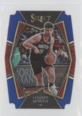 2021 Select Premier Level Blue Prizm Die-Cut /249 Alperen Sengun Rookie RC 14e7