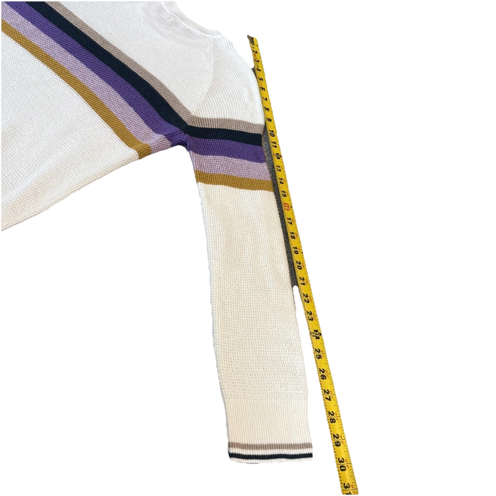 Faherty Women’s Throwback Multicolor Cashmere Fad… - image 13