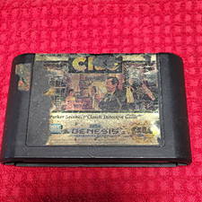 Parker Brothers Clue Video Game Sega Genesis Cartridge Only Detective Genre