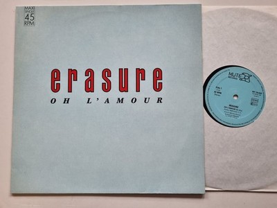 Erasure - Oh L'Amour 12'' Vinyl Maxi Germany/ CV ABBA - Gimme Gimme Gimme