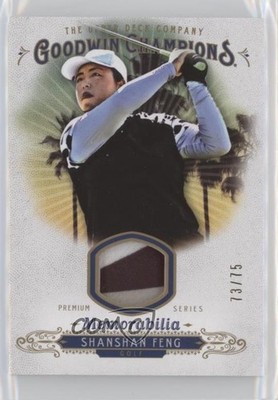 2018 Upper Deck Goodwin Champions Memorabilia Premium 73/75 Shanshan Feng 2k5
