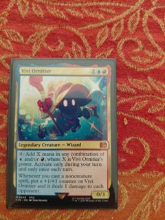 Vivi Ornitier Commander Deck Spellslinger Izzet Magic: The Gathering