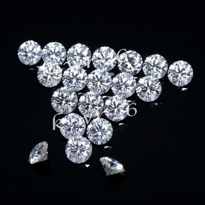 Natural Certified D Color VVS1 Brilliant Cut 3.00 MM Round Diamond 20 Pcs Lot