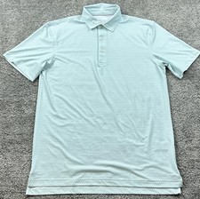 Vineyard Vines Palmero Polo Shirt Mens Small Light Blue OTG Golf Performance