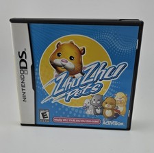 Zhu Zhu Pets Nintendo DS 2010 Complete Tested and Working