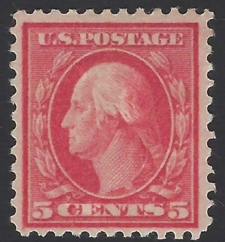 SWFLStamps Sc # 505 - p. 11 - 5c Rose Error of Color - Mint OG H        (G-1746)