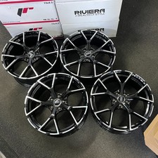 Ex Display 17" Audi A1 SLine RS3 Style Black/Pol Alloys 5x100 7.5Jx17 ET42 A1 S1