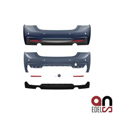 Sport Umbau Heck Stoßstange Hinten 435i /440i passt für BMW 4er F32 F33 auch M