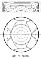 Mahle Kolben 011 PI 00119 000 FüR Opel Mokka J13 Astra B16 Sports Tourer Zafira