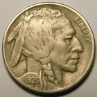 1925 P Buffalo Nickel  VF-EF  "Actual Coin Pictured"